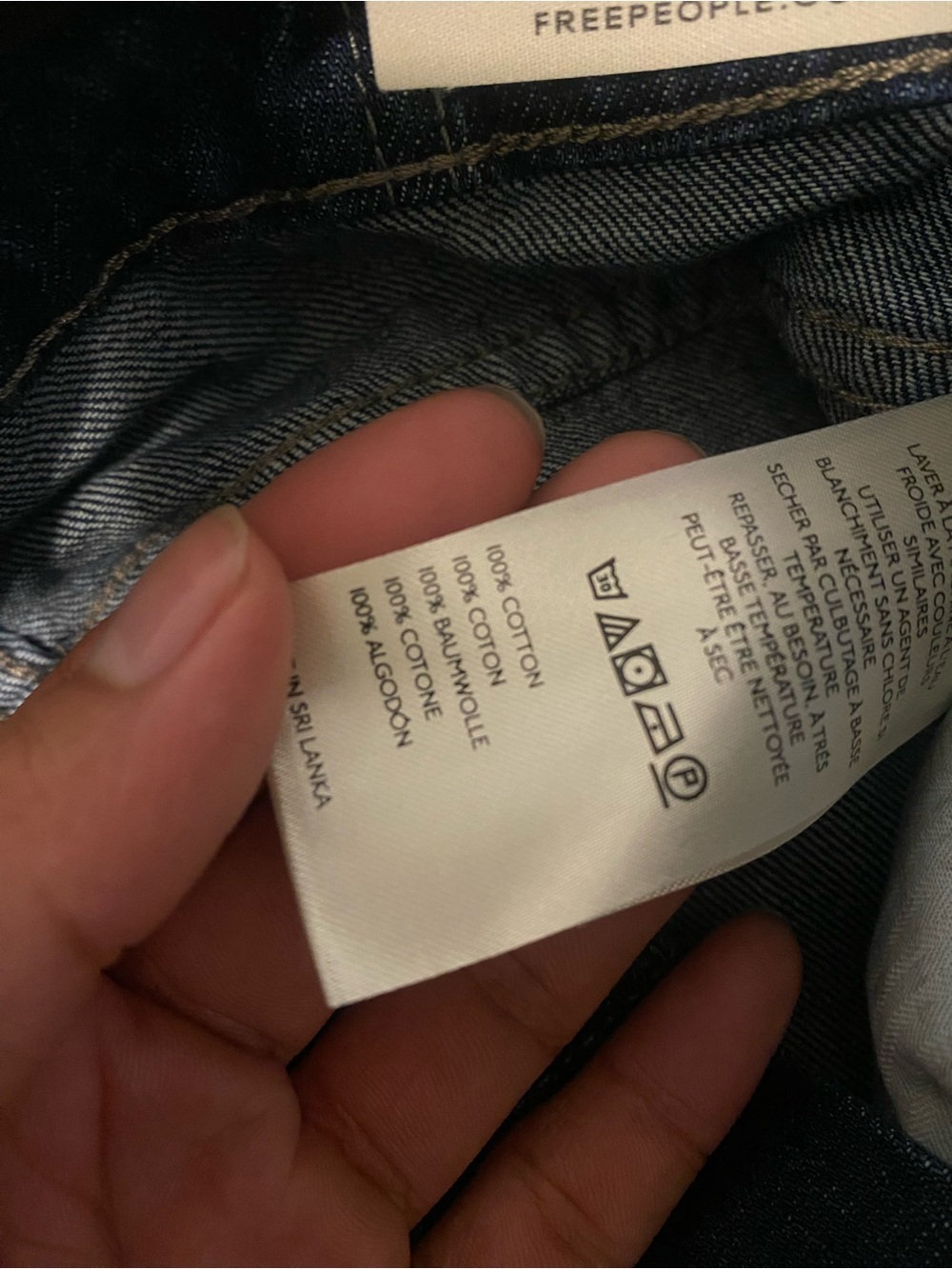 We The Free by Free People Slade Slim Selvedge Jean - Picture 15 of 16